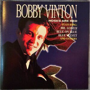 Bobby Vinton Roses Are Red CD Music Featuring Hits Like Blue Velvet  37707cd